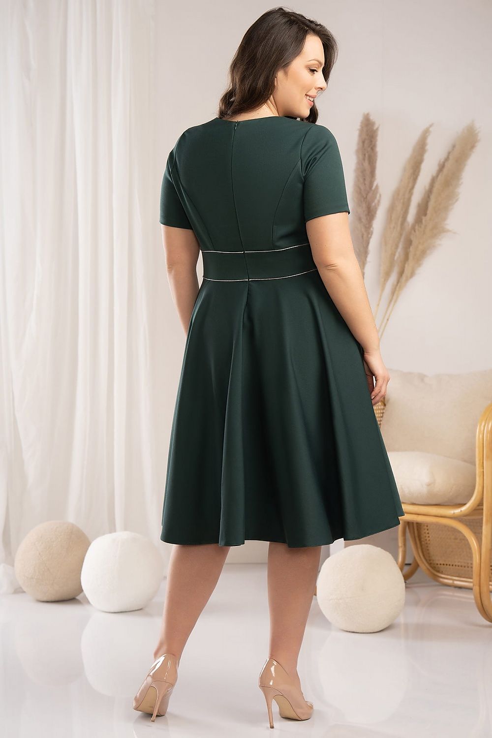 Plus Size Fit and Flare Dress