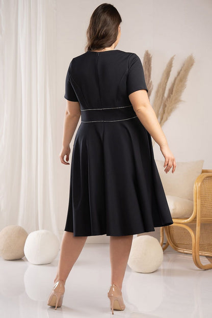 Plus Size Fit and Flare Dress