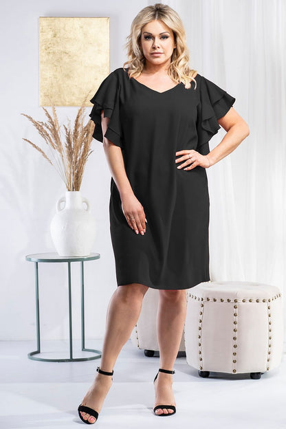 Plus Size Bodycon Dress black