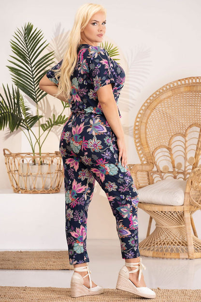 Plus Size Knit Jumpsuit