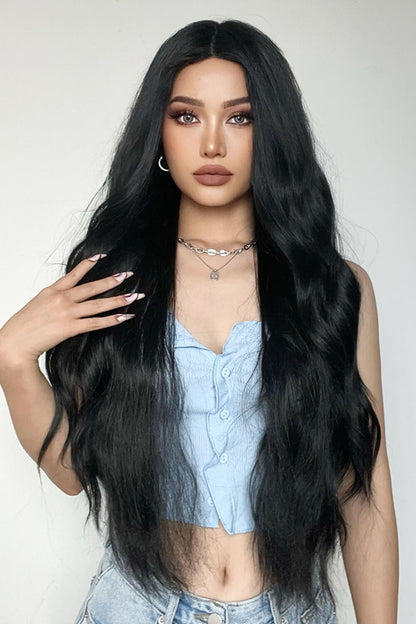 28" Extra Long Wavy Wig