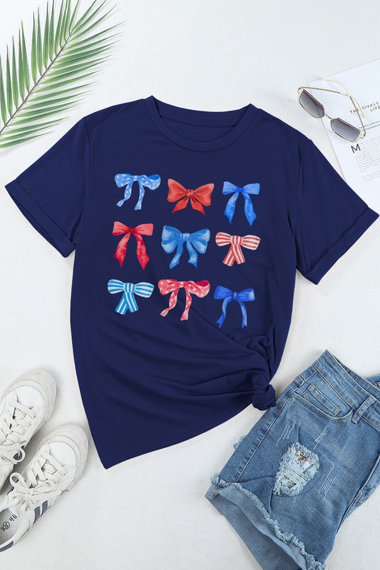 Patriotic Bow Tee