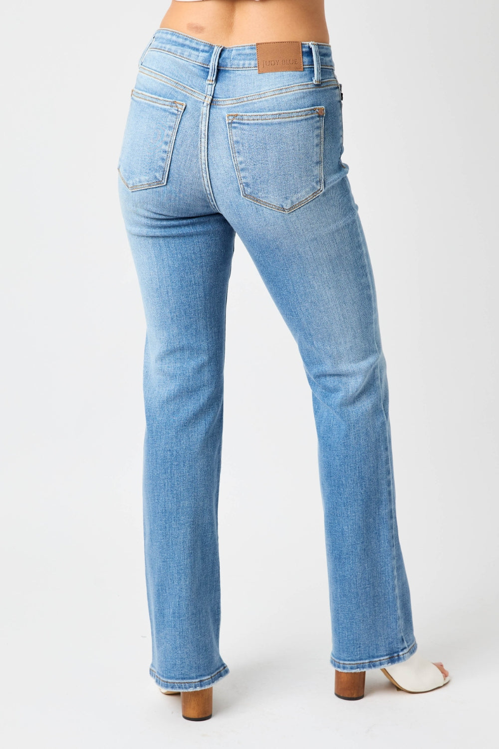 Judy Blue High-Waisted Straight Leg Jeans