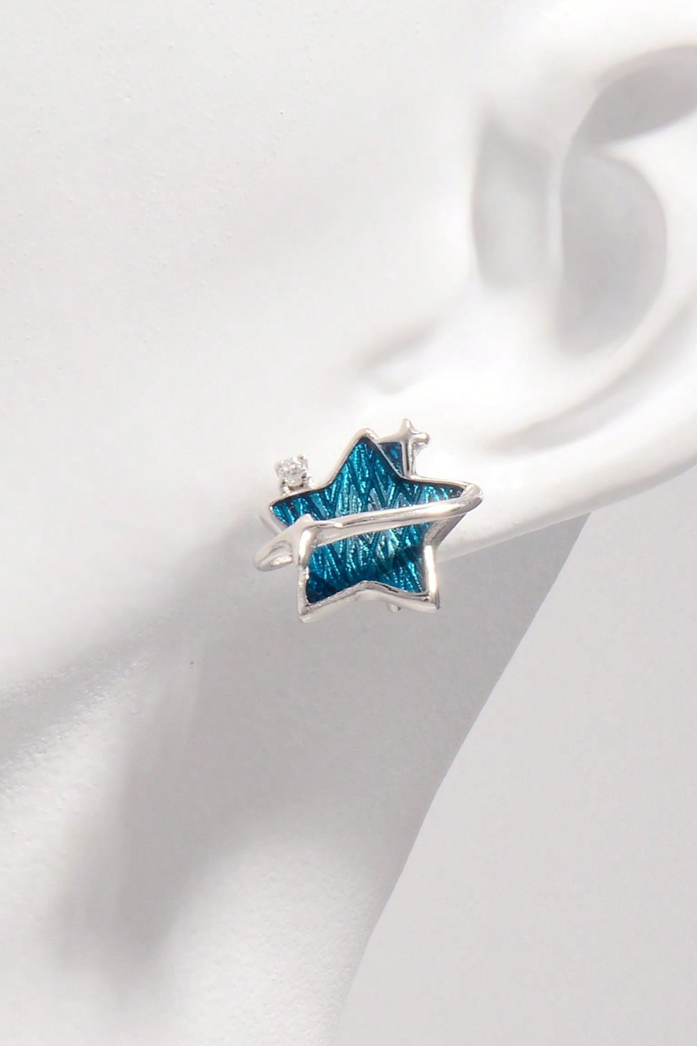 Sparkling Star Stud Earrings for Women