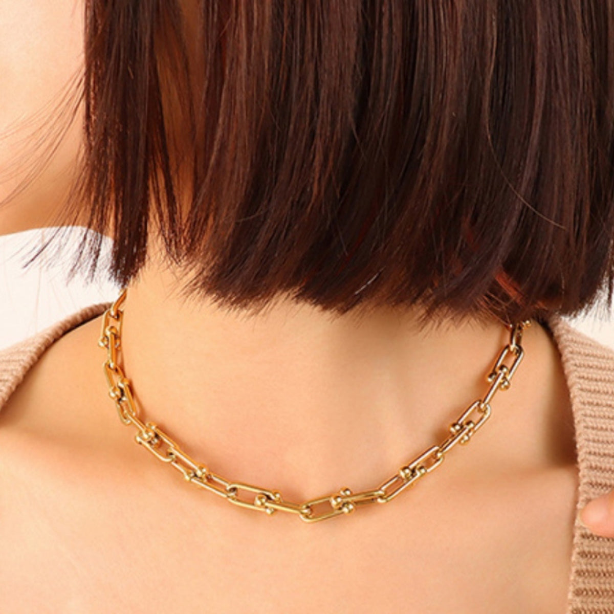 Gold/Silver Chunky Chain Necklace