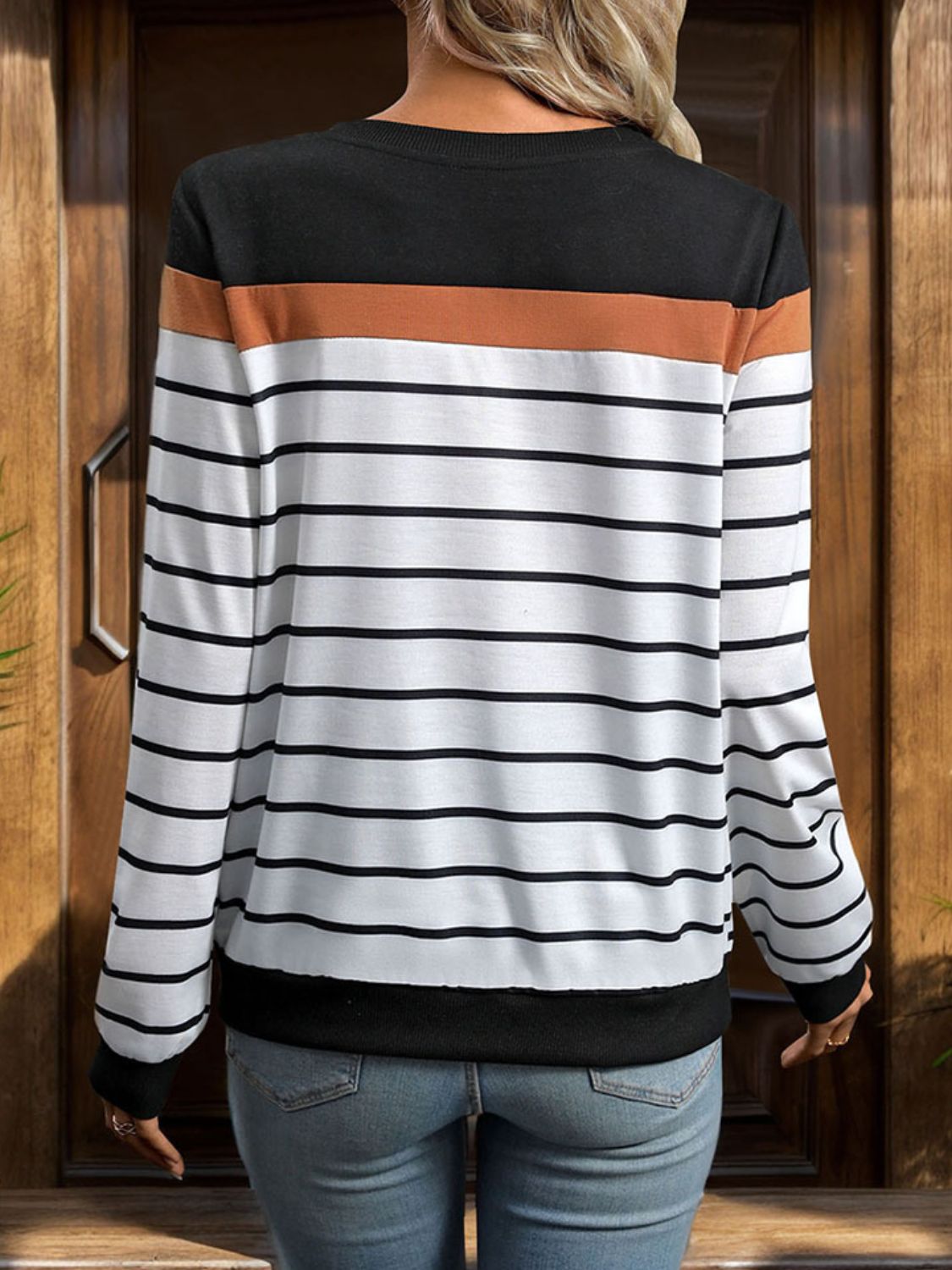 Striped Sweatshirt