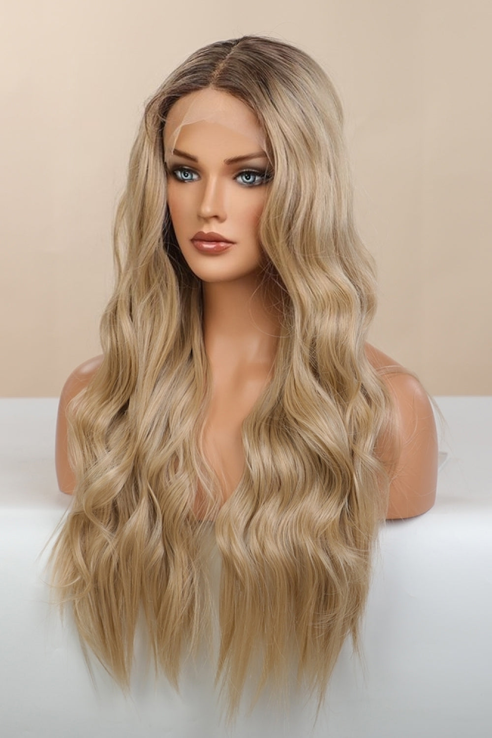 26" Wavy Lace Front Wig