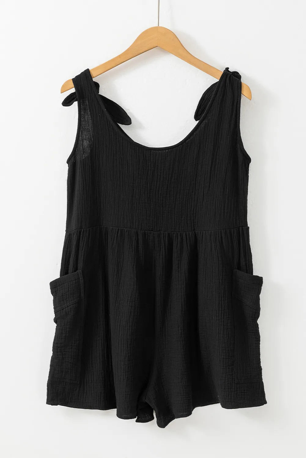 Tie Shoulder Romper