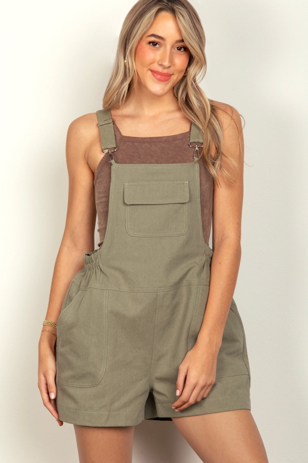 Adjustable Suspender Jumpsuit