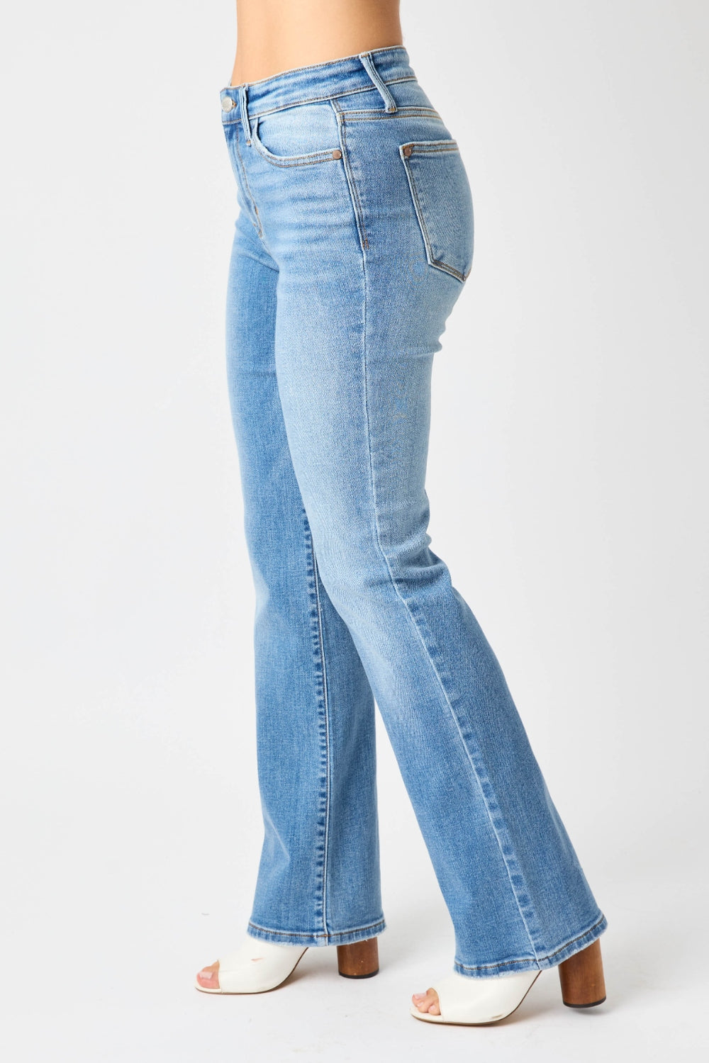 Judy Blue High-Waisted Straight Leg Jeans