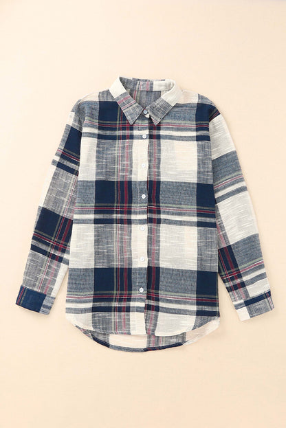 Classic Plaid Button-Down Shirt