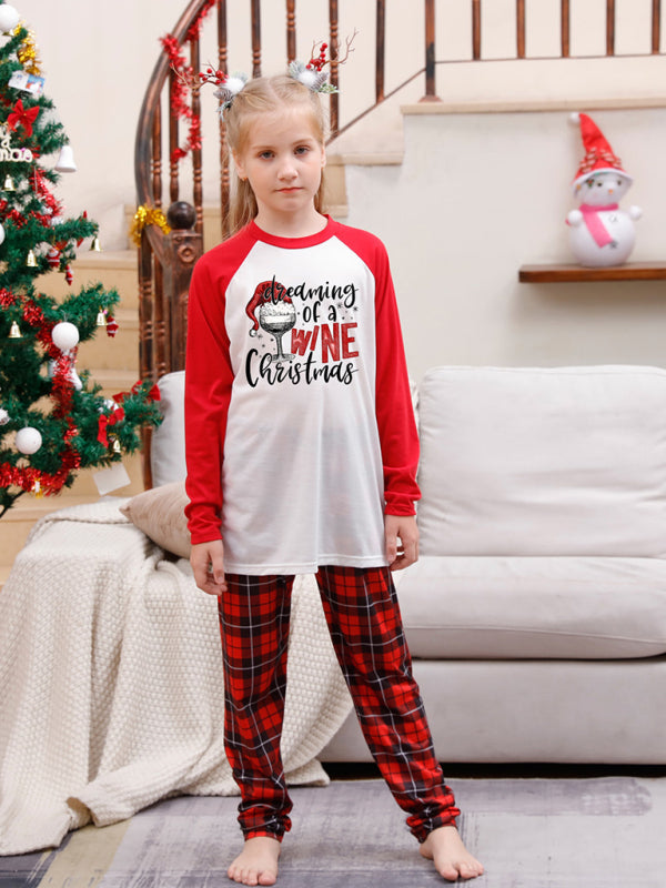 Christmas Family Matching Pajamas for Women and Kids