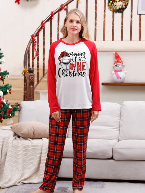 Christmas Family Matching Pajamas for Women and Kids