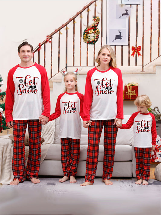 Christmas Family Matching Pajamas for Women and Kids Pattern4