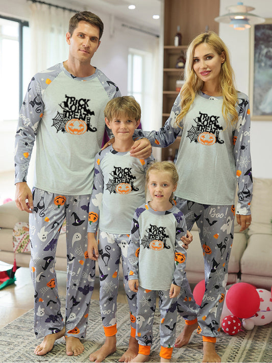 Halloween Family Matching Pajamas for Women and Kids Pattern1