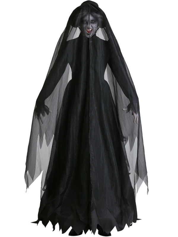 Women's Vampire Bride Grim Reaper Halloween Costume