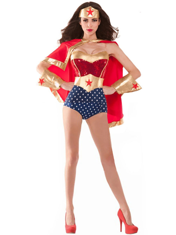 Women's Supergirl Halloween Cape Costume