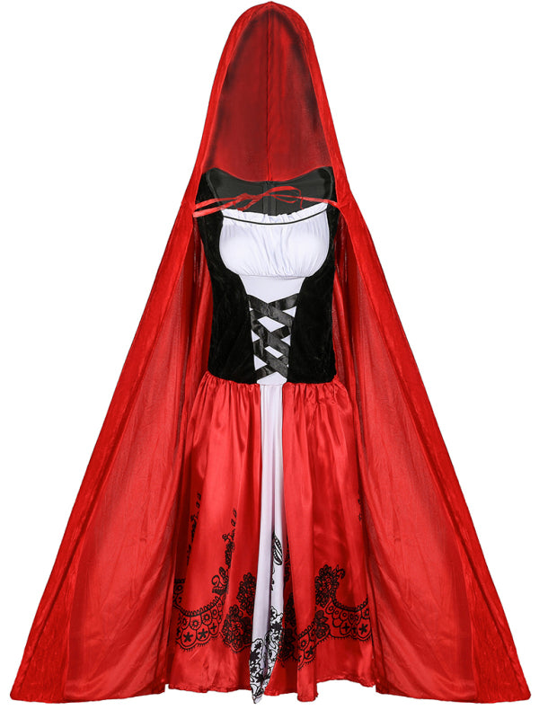 Halloween Cape Little Red Riding Hood Costume