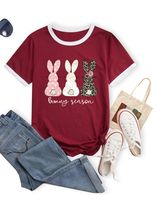 Women's Easter Bunny Graphic T-Shirt