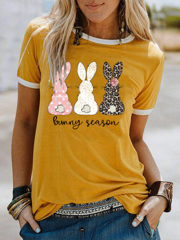 Women's Easter Bunny Graphic T-Shirt