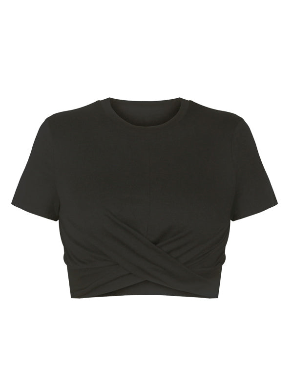 Women's Twist Crop Top