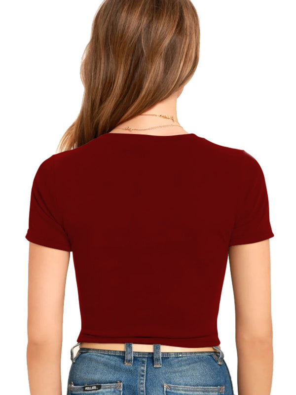 Women's Twist Crop Top