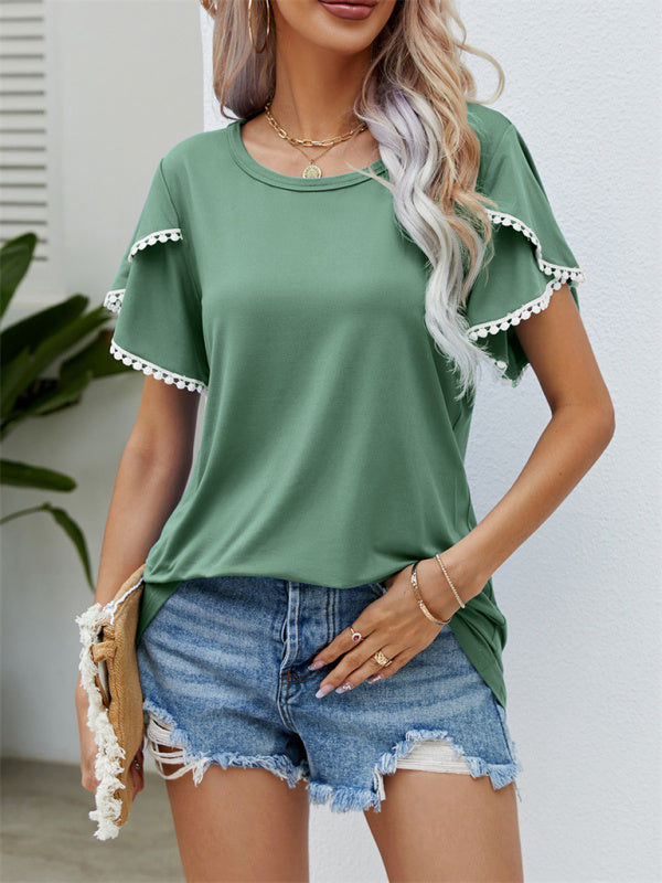 Women's Chiffon Top Green