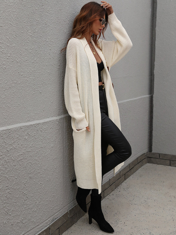 women's knitted cardigan women's loose sweater