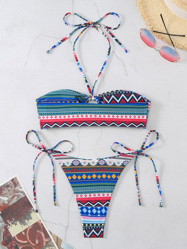 Boho Halter Bikini