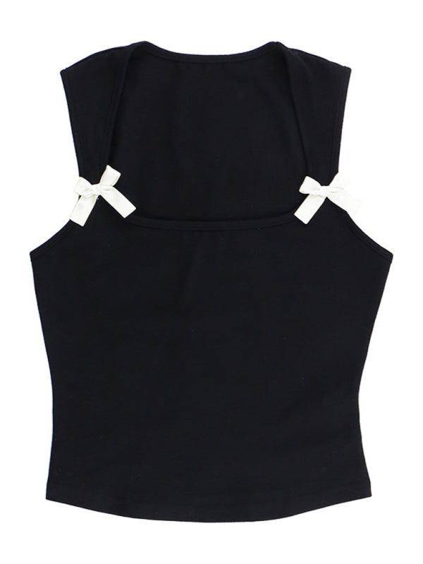 Bow Detail Vest Top