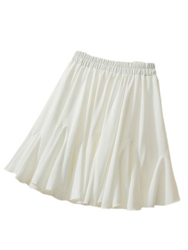 New Fashion High Waist Pleated Short Skirt