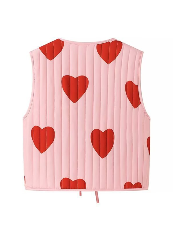 New Street Fashion Casual V Heart Vest Top