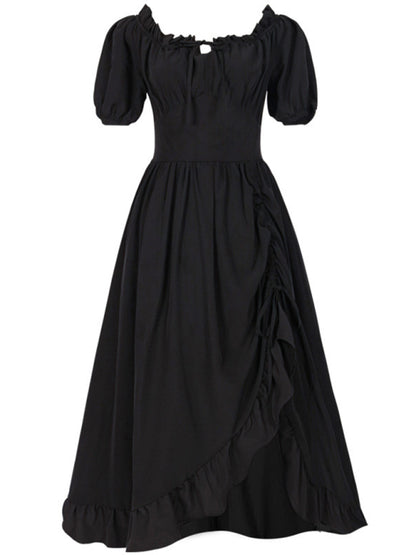 Oktoberfest Retro Dress Black