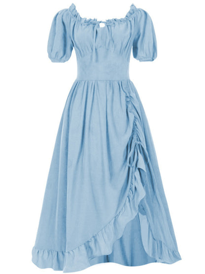 Oktoberfest Retro Dress Clear blue