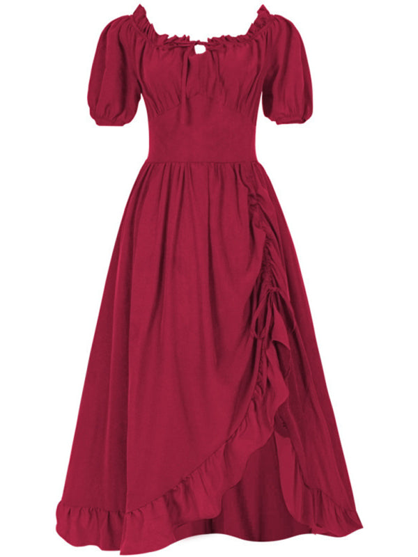 Oktoberfest Retro Dress Red