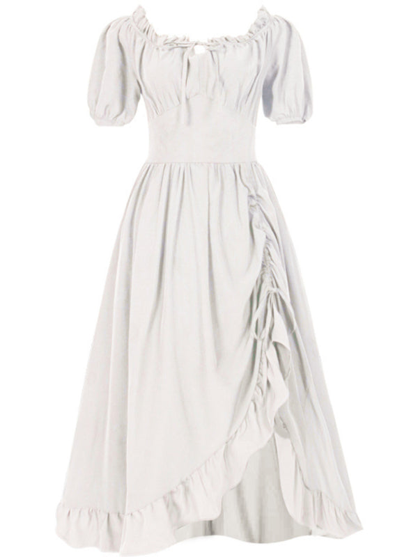 Oktoberfest Retro Dress White