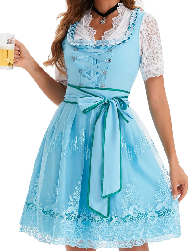 Oktoberfest Beer Garden Dress Green