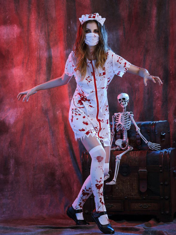 Adult Women's Bloody Nurse Halloween Costume