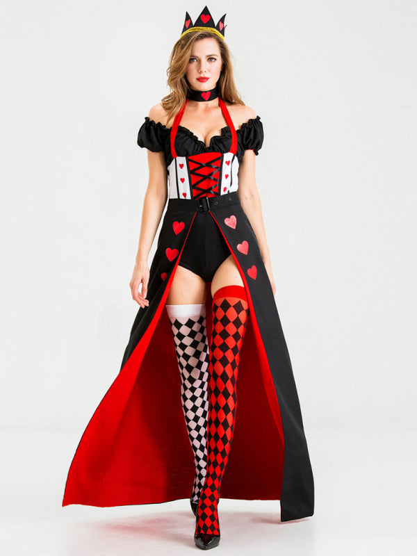 Adult Women's Red Queen of Hearts Costume
