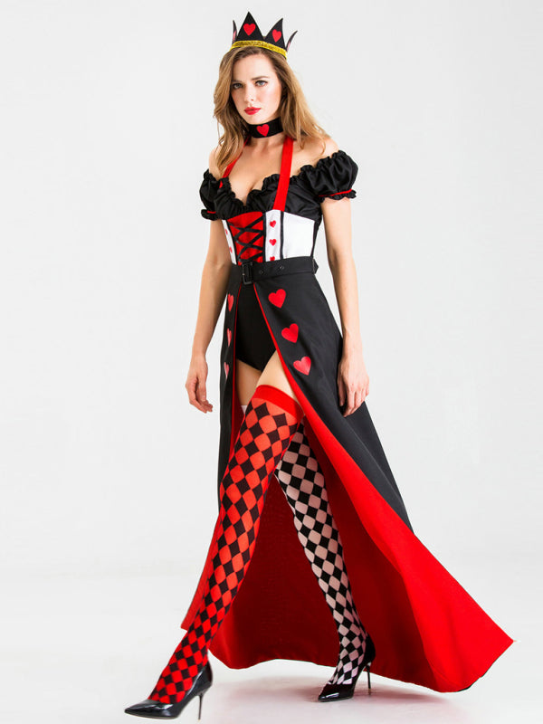 Adult Women's Red Queen of Hearts Costume