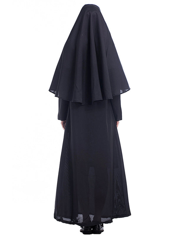 Women's Halloween Gothic Nun Costume