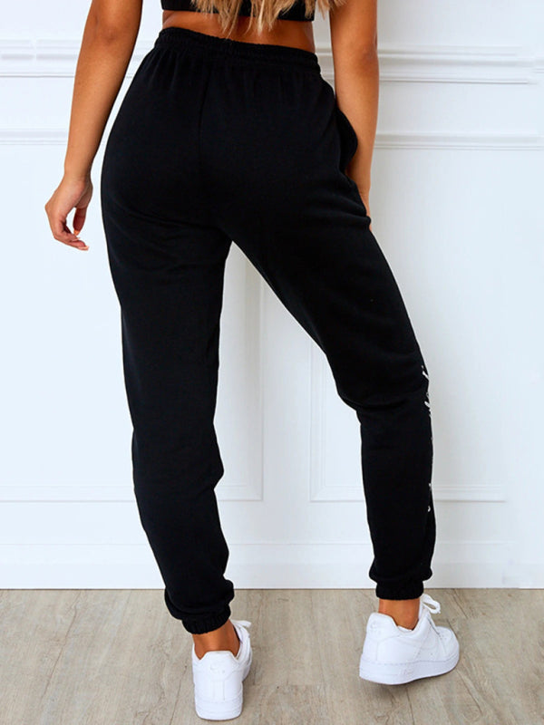 Women's casual fleece leggings sweatpants