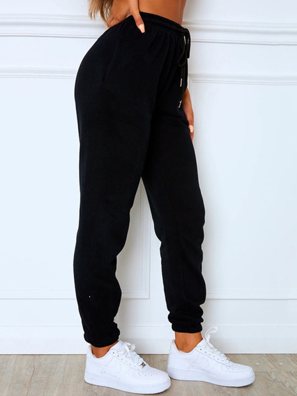 Women's casual fleece leggings sweatpants