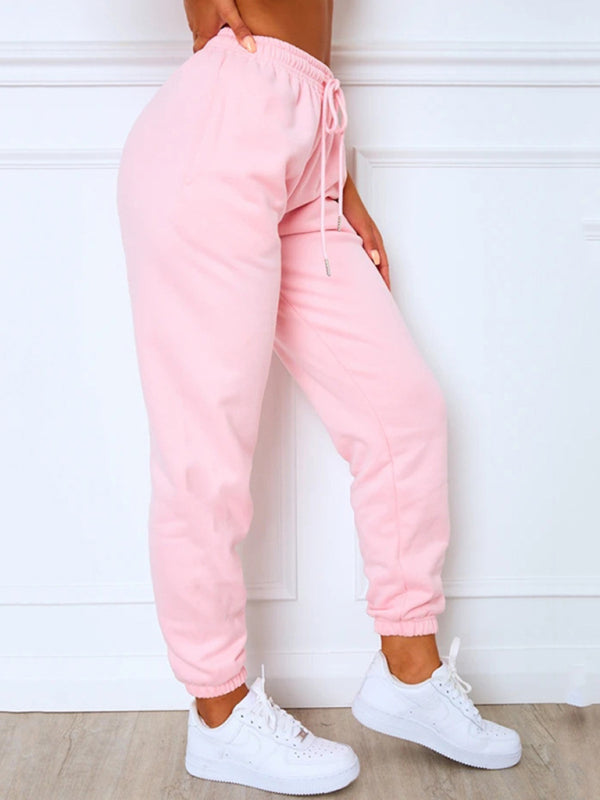 Women's casual fleece leggings sweatpants